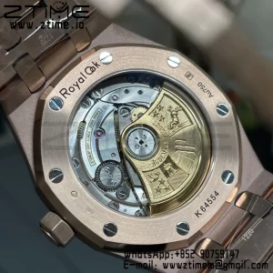 AP Royal Oak 37mm 15454 Frosted RG APSF 1:1 Best Edition RG Textured Dial on Frosted RG Bracelet SA3120 Super Clone V2 - Super Clone Watch | 1:1 Best Version