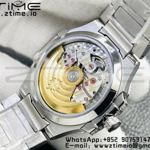 PATEK PHILIPPE Nautilus 7118 Ladies Green/White Diamonds GRF 1:1 Best Edition Full Diamonds Dial on Full Diamonds Bracelet 324CS - Super Clone Watch | 1:1 Best Version