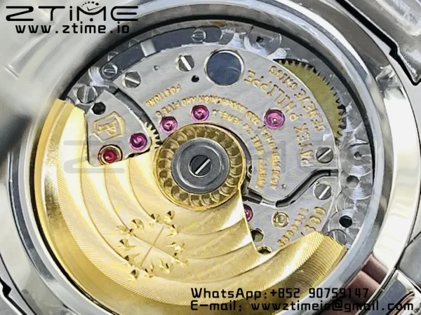 PATEK PHILIPPE Nautilus 7118 レディース ブルー/ホワイトダイヤモンド GRF 1:1ベストエディション フルダイヤモンドダイヤル・フルダイヤモンドブレスレット 324CS - スーパークローンウォッチ｜1:1ベストバージョン