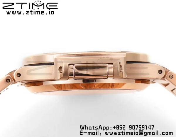 PATEK PHILIPPE Nautilus 7118 Ladies RG Orange Diamonds GRF 1:1 Best Edition RG Dial on RG Bracelet 324CS - Super Clone Watch | 1:1 Best Version
