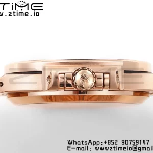 PATEK PHILIPPE Nautilus 7118 Ladies RG Orange Diamonds GRF 1:1 Best Edition RG Dial on RG Bracelet 324CS - Super Clone Watch | 1:1 Best Version