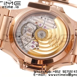 PATEK PHILIPPE Nautilus 7118 Ladies RG Orange Diamonds GRF 1:1 Best Edition RG Dial on RG Bracelet 324CS - Super Clone Watch | 1:1 Best Version