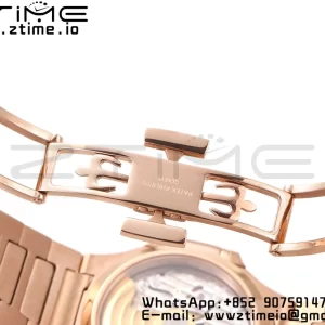 PATEK PHILIPPE Nautilus 7118 Ladies RG Orange Diamonds GRF 1:1 Best Edition RG Dial on RG Bracelet 324CS - Super Clone Watch | 1:1 Best Version