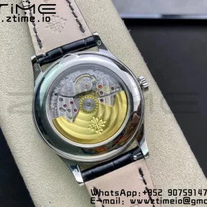 PATEK PHILIPPE Annual Calendar Complications 5396 SS GRF Best Edition White Dial Blue Markers on Leather Strap A324 - Super Clone Watch | 1:1 Best Version