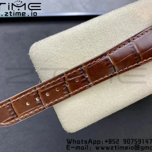 PATEK PHILIPPE Annual Calendar Complications 5396 RG GRF Best Edition White Dial Blue Markers on Leather strap A324 - Super Clone Watch | 1:1 Best Version