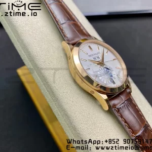 PATEK PHILIPPE Annual Calendar Complications 5396 RG GRF Best Edition White Dial on Leather strap A324 - Super Clone Watch | 1:1 Best Version