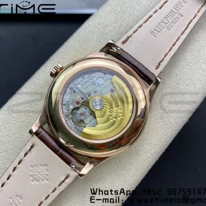 PATEK PHILIPPE Annual Calendar Complications 5396 RG GRF Best Edition White Dial on Leather strap A324 - Super Clone Watch | 1:1 Best Version
