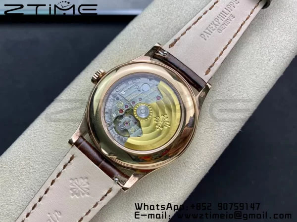 PATEK PHILIPPE Annual Calendar Complications 5396 RG GRF Best Edition White Dial on Leather strap A324 - Super Clone Watch | 1:1 Best Version