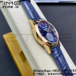 PATEK PHILIPPE Annual Calendar Complications 5396 RG GRF Best Edition Blue Dial on Leather Strap A324 - Super Clone Watch | 1:1 Best Version