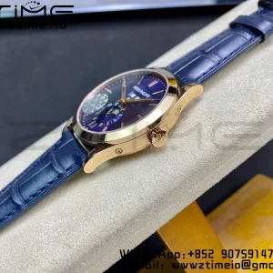 PATEK PHILIPPE Annual Calendar Complications 5396 RG GRF Best Edition Blue Dial on Leather Strap A324 - Super Clone Watch | 1:1 Best Version