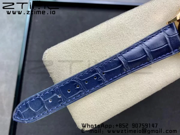 PATEK PHILIPPE Annual Calendar Complications 5396 RG GRF Best Edition Blue Dial on Leather Strap A324 - Super Clone Watch | 1:1 Best Version