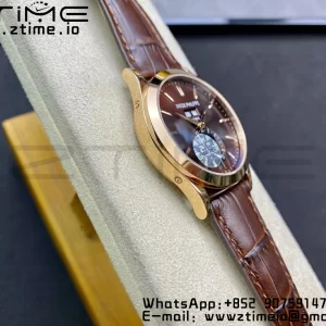 PATEK PHILIPPE Calendario Annuale Complicazioni 5396 RG GRF Best Edition Quadrante Marrone su Cinturino in Pelle A324 - Orologio Super Clone | 1:1 Best Version