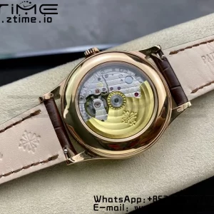 PATEK PHILIPPE Calendario Annuale Complicazioni 5396 RG GRF Best Edition Quadrante Marrone su Cinturino in Pelle A324 - Orologio Super Clone | 1:1 Best Version