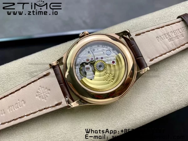 PATEK PHILIPPE Calendario Annuale Complicazioni 5396 RG GRF Best Edition Quadrante Marrone su Cinturino in Pelle A324 - Orologio Super Clone | 1:1 Best Version