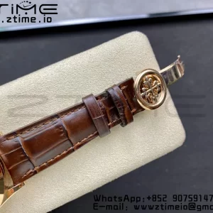 PATEK PHILIPPE Calendario Annuale Complicazioni 5396 RG GRF Best Edition Quadrante Marrone su Cinturino in Pelle A324 - Orologio Super Clone | 1:1 Best Version