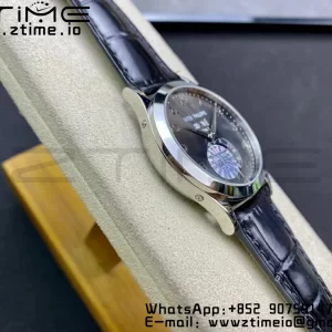 PATEK PHILIPPE Annual Calendar Complications 5396 SS GRF Best Edition Gray Dial on Leather Strap A324 - Super Clone Watch | 1:1 Best Version