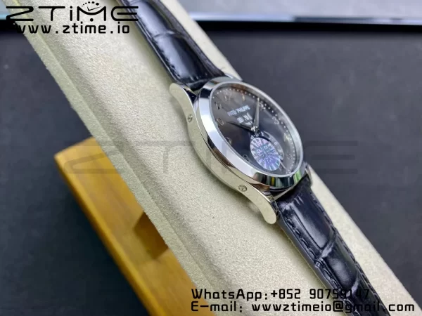 PATEK PHILIPPE Annual Calendar Complications 5396 SS GRF Best Edition Gray Dial on Leather Strap A324 - Super Clone Watch | 1:1 Best Version