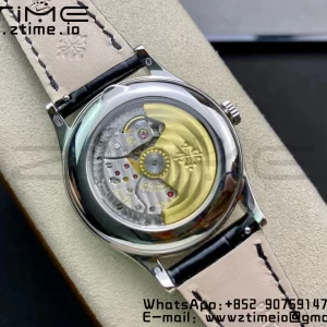 PATEK PHILIPPE Annual Calendar Complications 5396 SS GRF Best Edition Gray Dial on Leather Strap A324 - Super Clone Watch | 1:1 Best Version