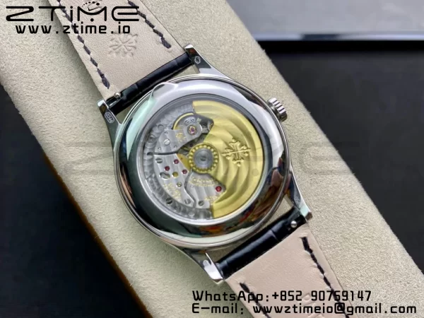 PATEK PHILIPPE Annual Calendar Complications 5396 SS GRF Best Edition Gray Dial on Leather Strap A324 - Super Clone Watch | 1:1 Best Version