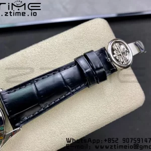 PATEK PHILIPPE Annual Calendar Complications 5396 SS GRF Best Edition Gray Dial on Leather Strap A324 - Super Clone Watch | 1:1 Best Version