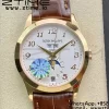 PATEK PHILIPPE Annual Calendar Complications 5396 RG GRF Best Edition White Dial Numbers Markers on Leather Strap A324 - Super Clone Watch | 1:1 Best Version