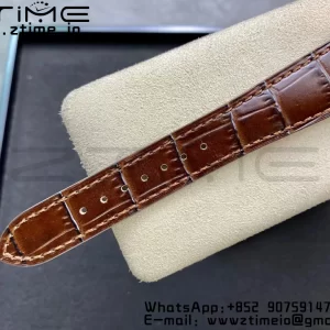 PATEK PHILIPPE Annual Calendar Complications 5396 RG GRF Best Edition White Dial Numbers Markers on Leather Strap A324 - Super Clone Watch | 1:1 Best Version