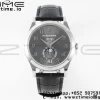 PATEK PHILIPPE Annual Calendar Moonphase 5396 SS ZF 1:1 Best Edition Gray Dial on Black Leather Strap A324 - Super Clone Watch | 1:1 Best Version