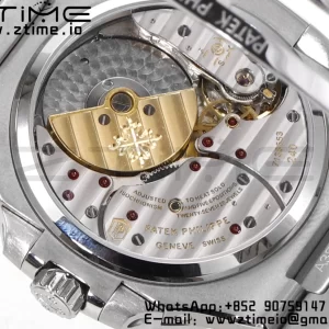 PATEK PHILIPPE Nautilus 5712 GRF 1:1 Best Edition Moon Phase Gray Dial on SS Bracelet A240 - Super Clone Watch | 1:1 Best Version