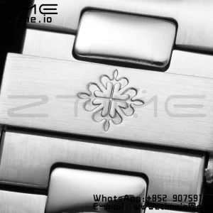 PATEK PHILIPPE Nautilus 5711 SS GRF 1:1 Best Edition Gray Dial Purple Diamonds Bezel on SS Bracelet 324CS - Super Clone Watch | 1:1 Best Version