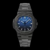 PATEK PHILIPPE Nautilus 5711 DIW Carbon DIWF 1:1 Best Edition Quadrante nero/blu su bracciale in carbonio 324CS - Orologio Super Clone | 1:1 Best Version