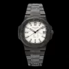 PATEK PHILIPPE Nautilus 5711 DIW Carbon DIWF 1:1 Best Edition White Textured Dial on Carbon Bracelet 324CS - Super Clone Watch | 1:1 Best Version