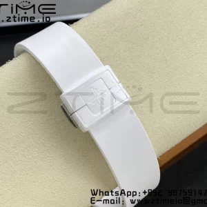 PATEK PHILIPPE AET Nautilus 5711 White Ceramic AMGF Best Edition Tiffany Blue Dial on White Rubber Strap MIYOTA 9015 - Super Clone Watch | 1:1 Best Version