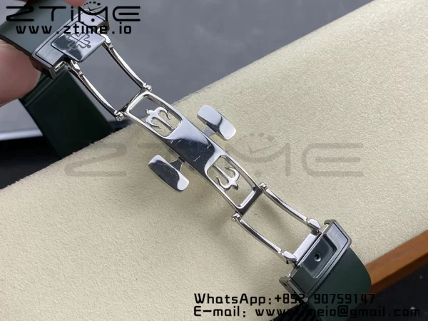 PATEK PHILIPPE AET Nautilus 5711 Green Ceramic AMGF Best Edition Blue Dial on Green Rubber Strap MIYOTA 9015 - Super Clone Watch | 1:1 Best Version