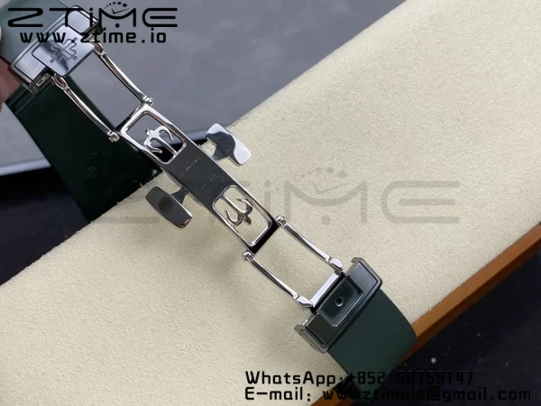 PATEK PHILIPPE AET Nautilus 5711 Green Ceramic AMGF Best Edition Yellow/Green Dial on Green Rubber Strap MIYOTA 9015 - Super Clone Watch | 1:1 Best Version