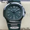 PATEK PHILIPPE AET Nautilus 5711 グリーンセラミック AMGF ベストエディション グリーンダイアル グリーンラバーストラップ MIYOTA 9015 - スーパークローンウォッチ｜1:1 ベストバージョン