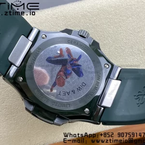 PATEK PHILIPPE AET Nautilus 5711 グリーンセラミック AMGF ベストエディション グリーンダイアル グリーンラバーストラップ MIYOTA 9015 - スーパークローンウォッチ｜1:1 ベストバージョン