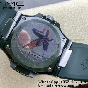 PATEK PHILIPPE AET Nautilus 5711 Green Ceramic AMGF Best Edition Tiffany Blue Dial on Green Rubber Strap MIYOTA 9015 - Super Clone Watch | 1:1 Best Version