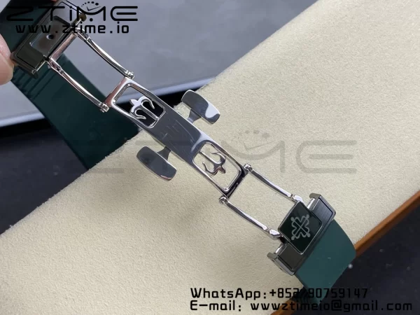 PATEK PHILIPPE AET Nautilus 5711 Green Ceramic AMGF Best Edition Tiffany Blue Dial on Green Rubber Strap MIYOTA 9015 - Super Clone Watch | 1:1 Best Version