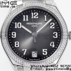 PATEK PHILIPPE Twenty~4 7300/1200A SS PPF 1:1 Best Edition Gray Dial on SS Bracelet A324 Super Clone - Super Clone Watch | 1:1 Best Version