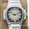 PATEK PHILIPPE Nautilus 7118 Ladies SS PPF 1:1 Best Edition Brown Dial on SS Bracelet 324CS - Super Clone Watch | 1:1 Best Version