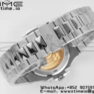 PATEK PHILIPPE Nautilus 5711/1A PPF 1:1 Best Edition Gray Textured Dial on SS Bracelet 324CS V5 - Super Clone Watch | 1:1 Best Version