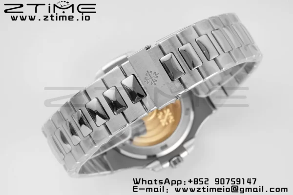 PATEK PHILIPPE Nautilus 5711/1A PPF 1:1 Best Edition Gray Textured Dial on SS Bracelet 324CS V5 - Super Clone Watch | 1:1 Best Version