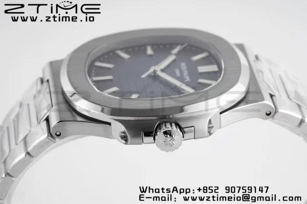PATEK PHILIPPE Nautilus 5711/1A PPF 1:1 Best Edition Blue Textured Dial on SS Bracelet 324CS V5 - Super Clone Watch | 1:1 Best Version