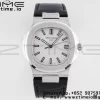 PATEK PHILIPPE Nautilus 5711 PPF 1:1 Best Edition ホワイトテクスチャードダイヤル レザーストラップ 324CS V5 - スーパークローンウォッチ｜1:1ベストバージョン