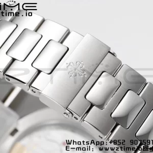 PATEK PHILIPPE Nautilus 5711/1A PPF 1:1 Best Edition Green Textured Dial on SS Bracelet 324CS V5 - Super Clone Watch | 1:1 Best Version