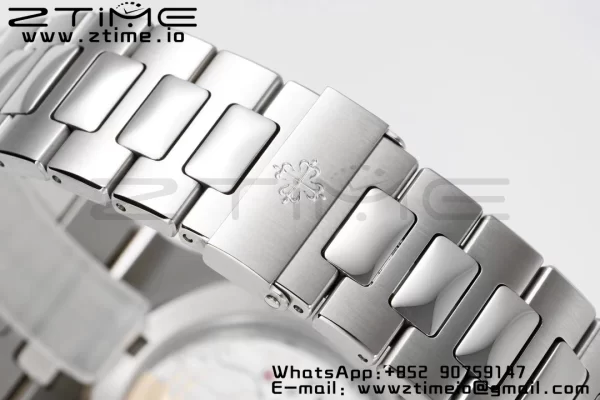 PATEK PHILIPPE Nautilus 5711/1A PPF 1:1 Best Edition Green Textured Dial on SS Bracelet 324CS V5 - Super Clone Watch | 1:1 Best Version