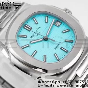 PATEK PHILIPPE Nautilus 5711 Tiffany PPF 1:1 Best Edition Tiffany Blue Dial on SS Bracelet 324CS V5 - Super Clone Watch | 1:1 Best Version