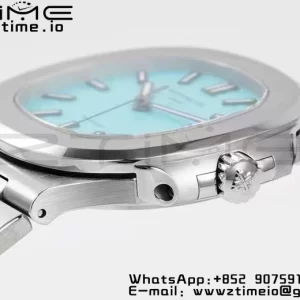PATEK PHILIPPE Nautilus 5711 Tiffany PPF 1:1 Best Edition Tiffany Blue Dial on SS Bracelet 324CS V5 - Super Clone Watch | 1:1 Best Version