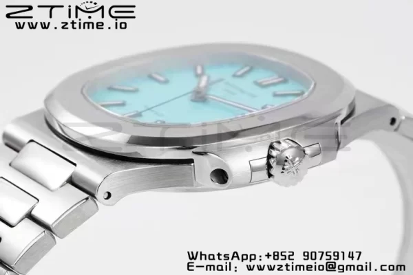 PATEK PHILIPPE Nautilus 5711 Tiffany PPF 1:1 Best Edition Tiffany Blue Dial on SS Bracelet 324CS V5 - Super Clone Watch | 1:1 Best Version