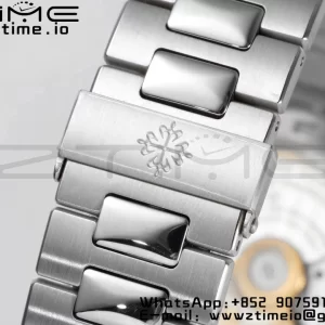 PATEK PHILIPPE Nautilus 5711/1A PPF 1:1 Best Edition Gray Textured Dial on SS Bracelet 324CS V5 - Super Clone Watch | 1:1 Best Version